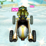 Bowser Jr. performing a Trick in Mario Kart Wii