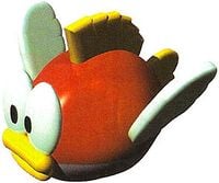 Artwork of a Goby for Super Mario RPG: Legend of the Seven Stars