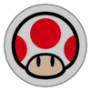 Toad emblem from Mario Kart 8