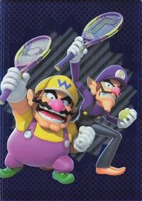 Wario & Waluigi sport card from the Super Mario Trading Card Collection