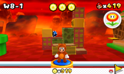 World 8 in Super Mario 3D Land