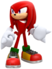 Knuckles's spirit sprite from Super Smash Bros. Ultimate