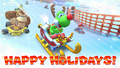 "Happy Holidays" message