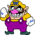 A design of Wario from Mario Family.