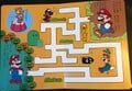 Super Mario Maze Picture Book 4: Princess Peach Disappeared