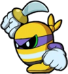 Artwork of a Buccanero from Wario Land: Shake It!