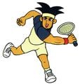 Harry in Mario Tennis (Game Boy Color)