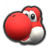 Red Yoshi from Mario Kart Tour