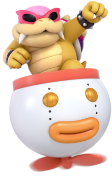 Artwork of Roy Koopa in Super Smash Bros. Ultimate