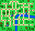 The map of London in Mario is Missing! (SNES)