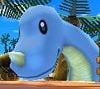 A Dinosaur in Mario Kart 7