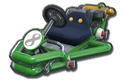 Thumbnail of Baby Luigi's and green Mii's Pipe Frame (with 8 icon), in Mario Kart 8.