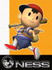 Artwork of Ness from Super Smash Bros. Melee