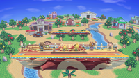 Smashville in Super Smash Bros. Ultimate