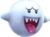 Artwork of the Boo enemy from Super Mario Galaxy 2 (2010). The artwork potentially was first produced for Super Mario Galaxy (2007), but there are no known examples of its use for that game at the time of this upload.