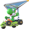 Yoshi's Pipe Frame with the Super Glider