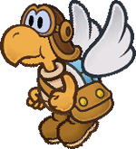 Parakarry in Paper Mario: The Thousand-Year Door.