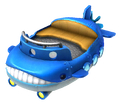 The Whale Submarine, an unlockable vehicle