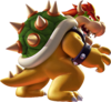 Artwork of Bowser in New Super Mario Bros. U