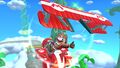 Mario (Aviator) gliding on GBA Sky Garden