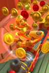 Wild West Tour's Coin Rush from Mario Kart Tour