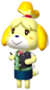 Isabelle's Spirit sprite from Super Smash Bros. Ultimate