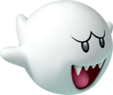 Artwork of a Boo in Mario Party 8. It has subsequently been used for Super Mario 3D Land.[1]