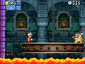 The World 6-Tower2 fight in New Super Mario Bros.