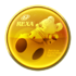 Gold badge 024 from Mario Kart Tour