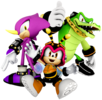 The Chaotix's Spirit sprite from Super Smash Bros. Ultimate