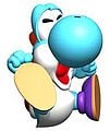 my baby Cyan Yoshi