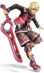 Artwork of Shulk, from Super Smash Bros. for Nintendo 3DS / Wii U.