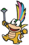 Lemmy Koopa in Paper Mario: Color Splash.