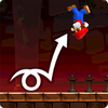 Mario performing a Landing Roll and a Rolling Jump in Super Mario Run