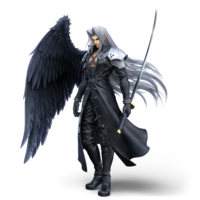 Artwork of Sephiroth from Super Smash Bros. Ultimate