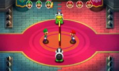 The Border Jump minigame in Mario & Luigi: Superstar Saga   Bowser's Minions