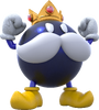 Artwork of King Bob-omb in Mario Party: Star Rush