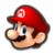 Mario's head icon in Mario Kart 8