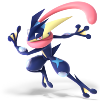 Greninja from Super Smash Bros. Ultimate