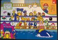 Super Mario Picture Book with Peel-and-Release Stickers 3: Dolphin's Ball