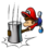 Baby Mario with his Hammer