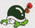 A Noko Bombette from Super Mario Land 2: 6 Golden Coins