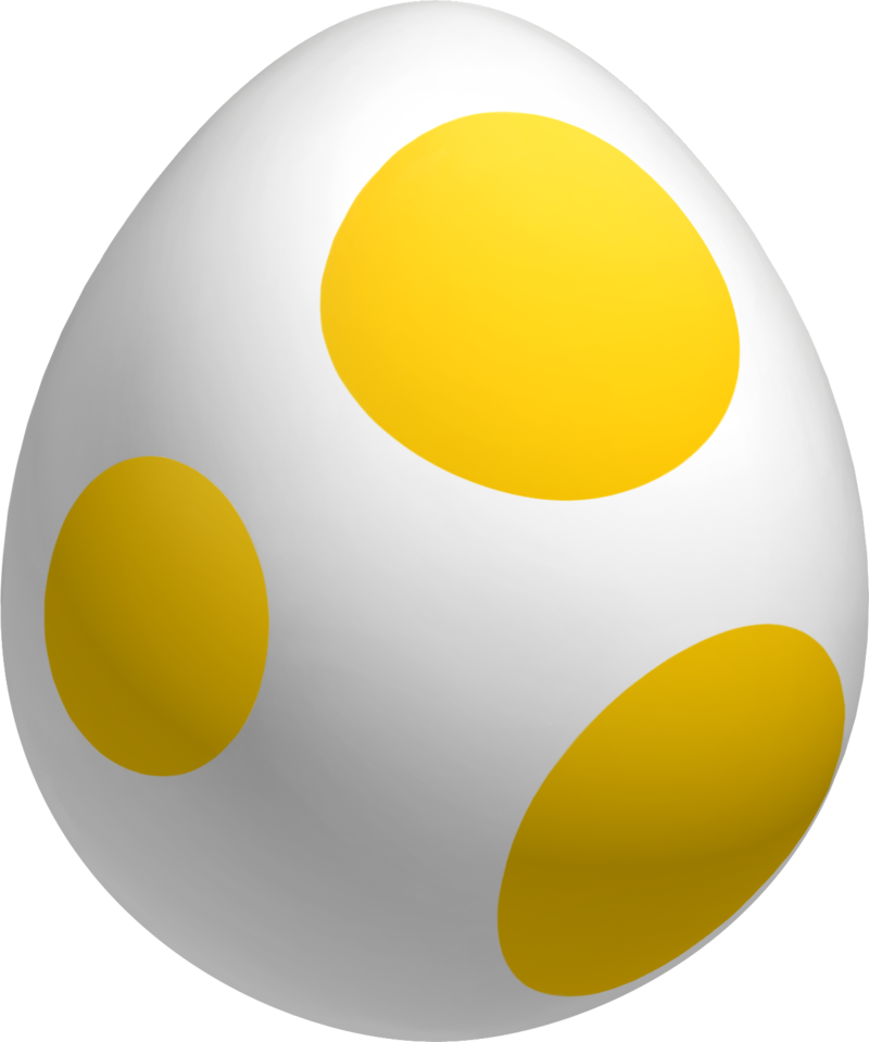 Yellow Yoshi egg