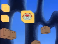 A Roulette Block in "King Scoopa Koopa"