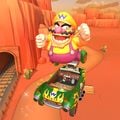 Wario on N64 Kalimari Desert