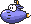 SMA3 Sprite Blauer U-Yoshi.png