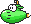 SMA3 Sprite Grüner U-Yoshi.png