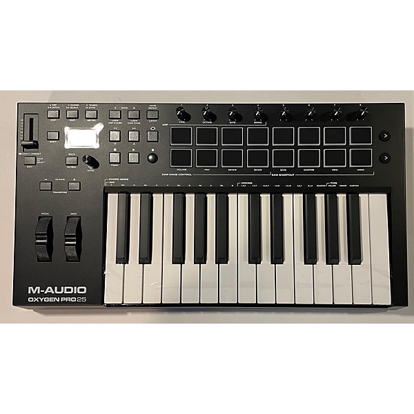 Used M-Audio Oxygen Pro 25 MIDI Controller