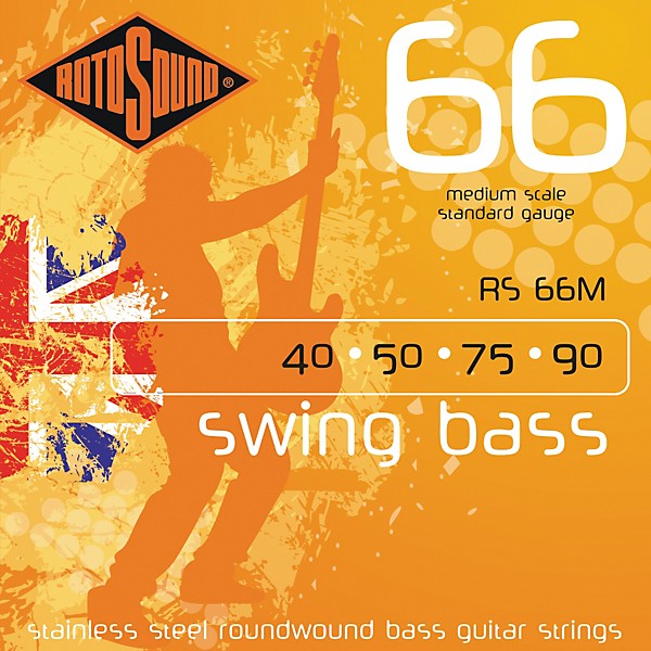 Rotosound RS66M Medium Scale Bass Strings