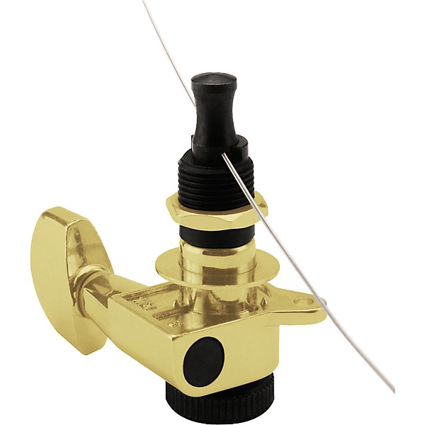 D'Addario Auto-Trim Tuning Machines 6 In-Line Gold